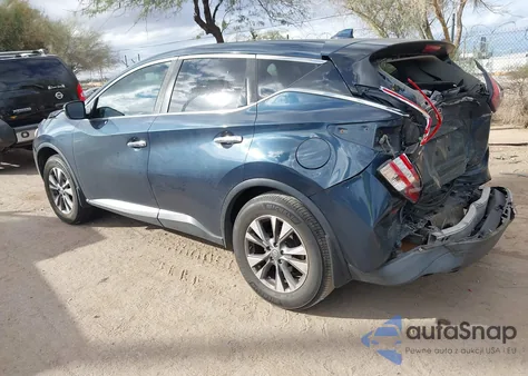 2016 Nissan Murano S z USA, uszkodzony, nr VIN 5N1AZ2MG6GN151673